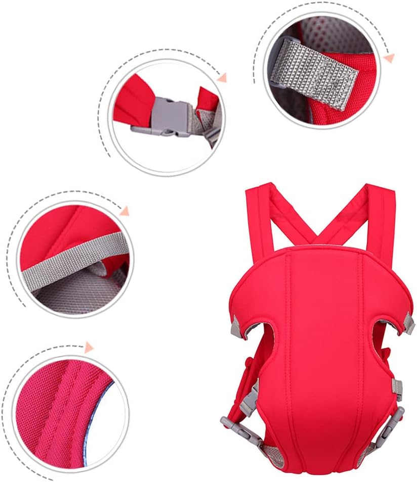 4-in-1 Baby Carrier Bag Adjustable with Comfortable Head Support & Buckle Straps-SA2408-276 - Image 9