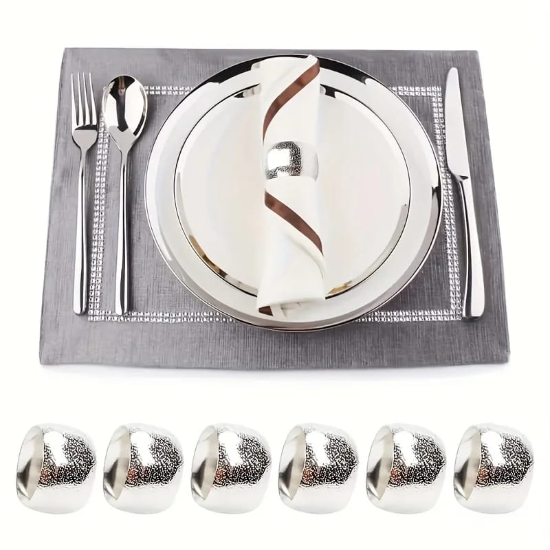 Napkin Holder Rings-Golden Rings - Image 3