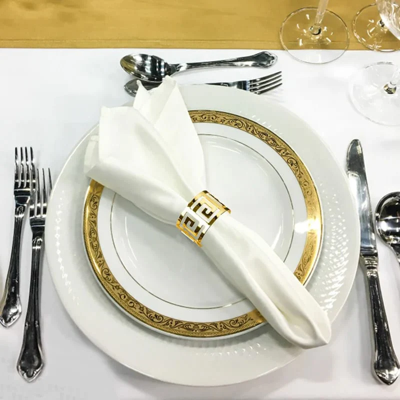 Napkin Holder Rings-Versace(Gold) - Image 17
