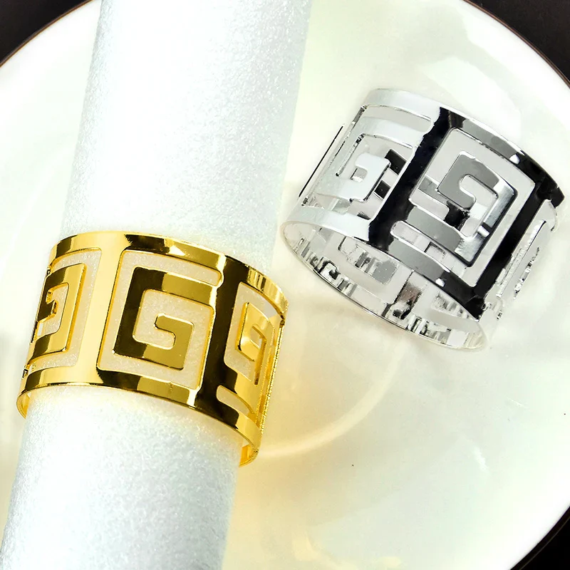 Napkin Holder Rings-Versace(Gold) - Image 7