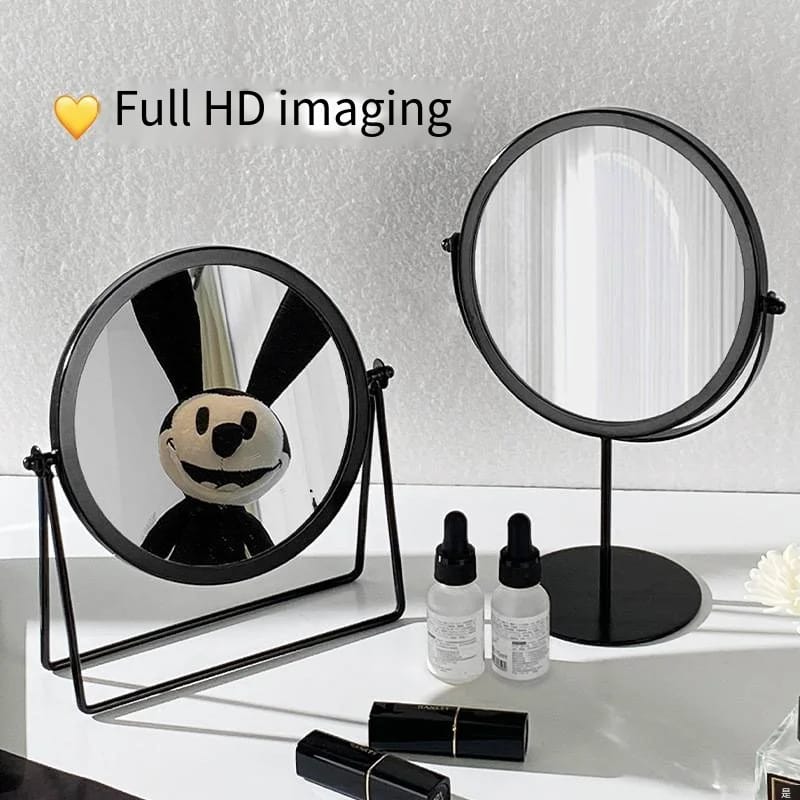 Rotatable Black Vanity Mirror-(5508)Round(SA2405-160) - Image 5