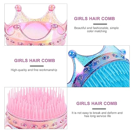 Shiny Shell Hair Brush-Princess - Image 13