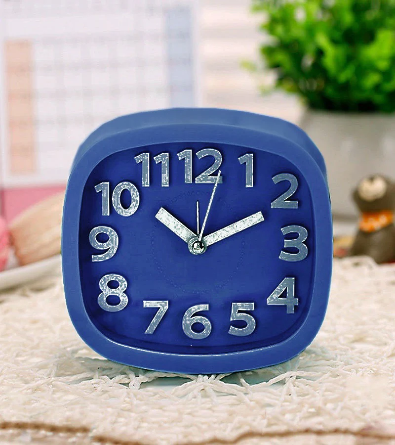 Side Table Alarm Clock-Blue5543(SA2405-58) - Image 3