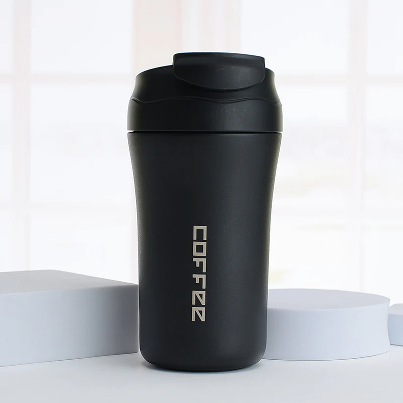 Stainless Steel Double Layer Coffee Tumbler 400ml - Image 9