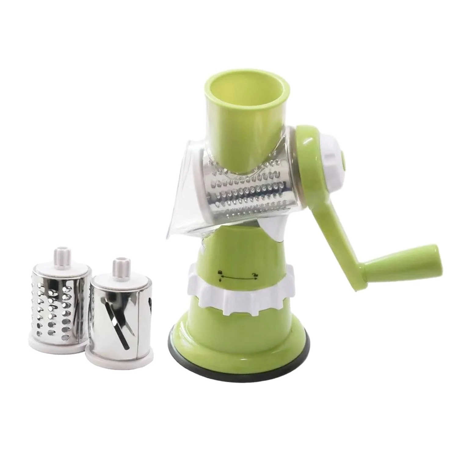 Vegetable Slicer with 3 Interchangeable Blades (SA2510-020)Green - Image 7