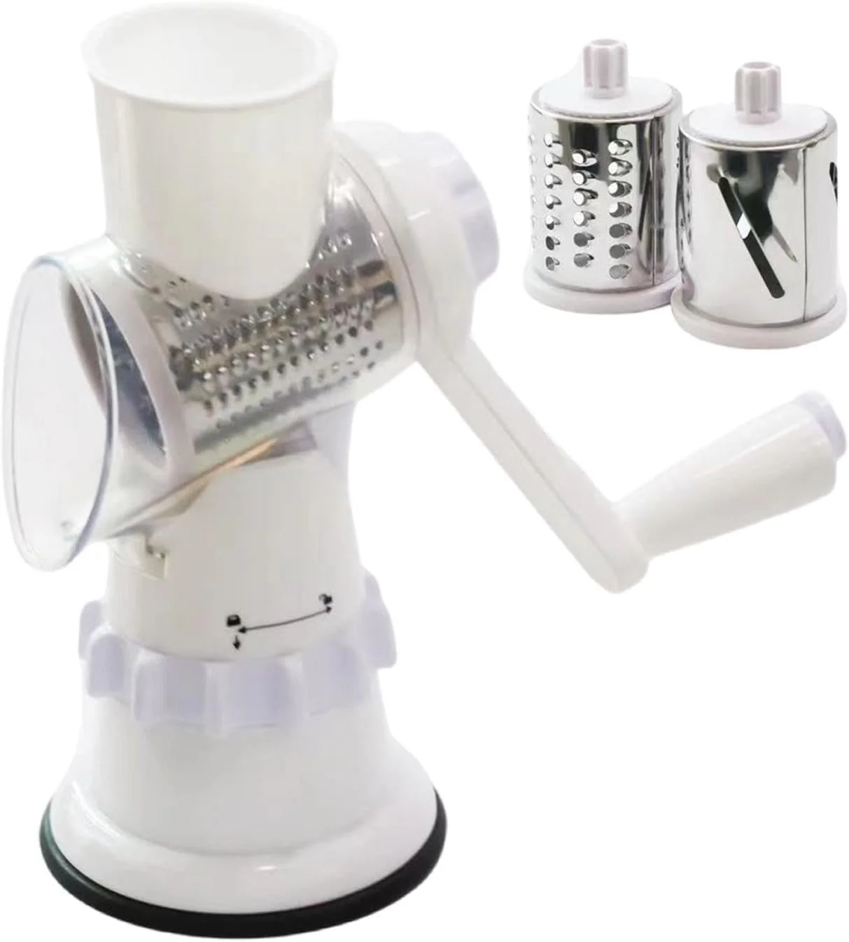 Vegetable Slicer with 3 Interchangeable Blades (SA2510-020)White - Image 6