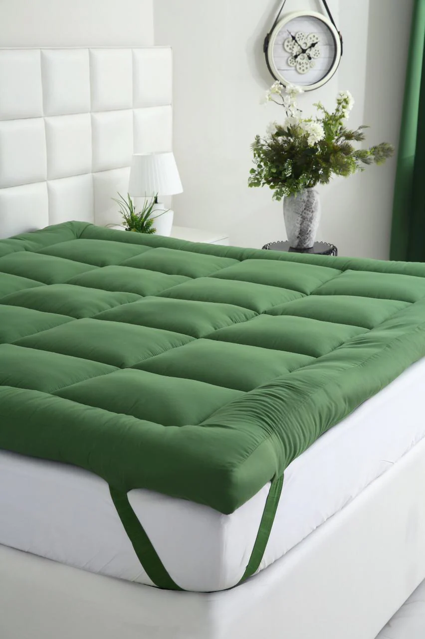 Winter Mattress Topper 700 GSM-Olive - Image 6
