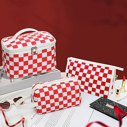 Women Waterproof PU Leather Cosmetic Storage Bags Chess-SA2405-115 - Image 6